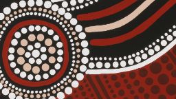 A snippet of artwork Awabakal by artist Michelle Searle