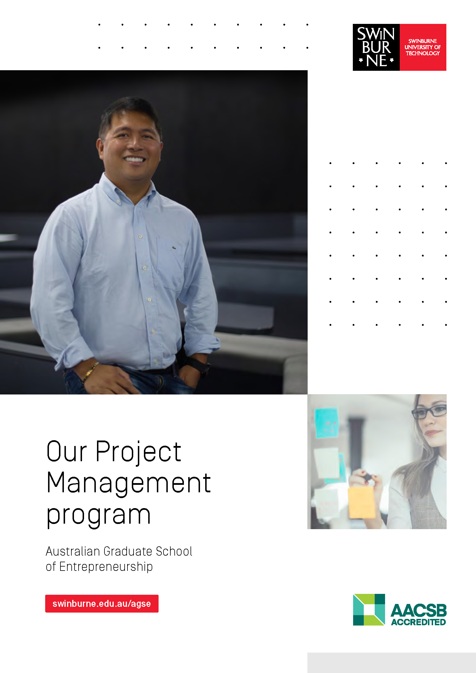 Study Project Management at Swinburne