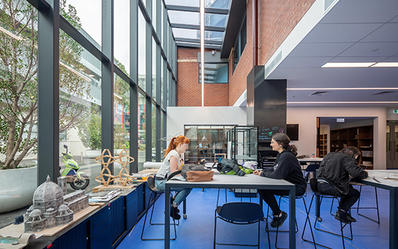 ProtoLAB’s light filled workspaces