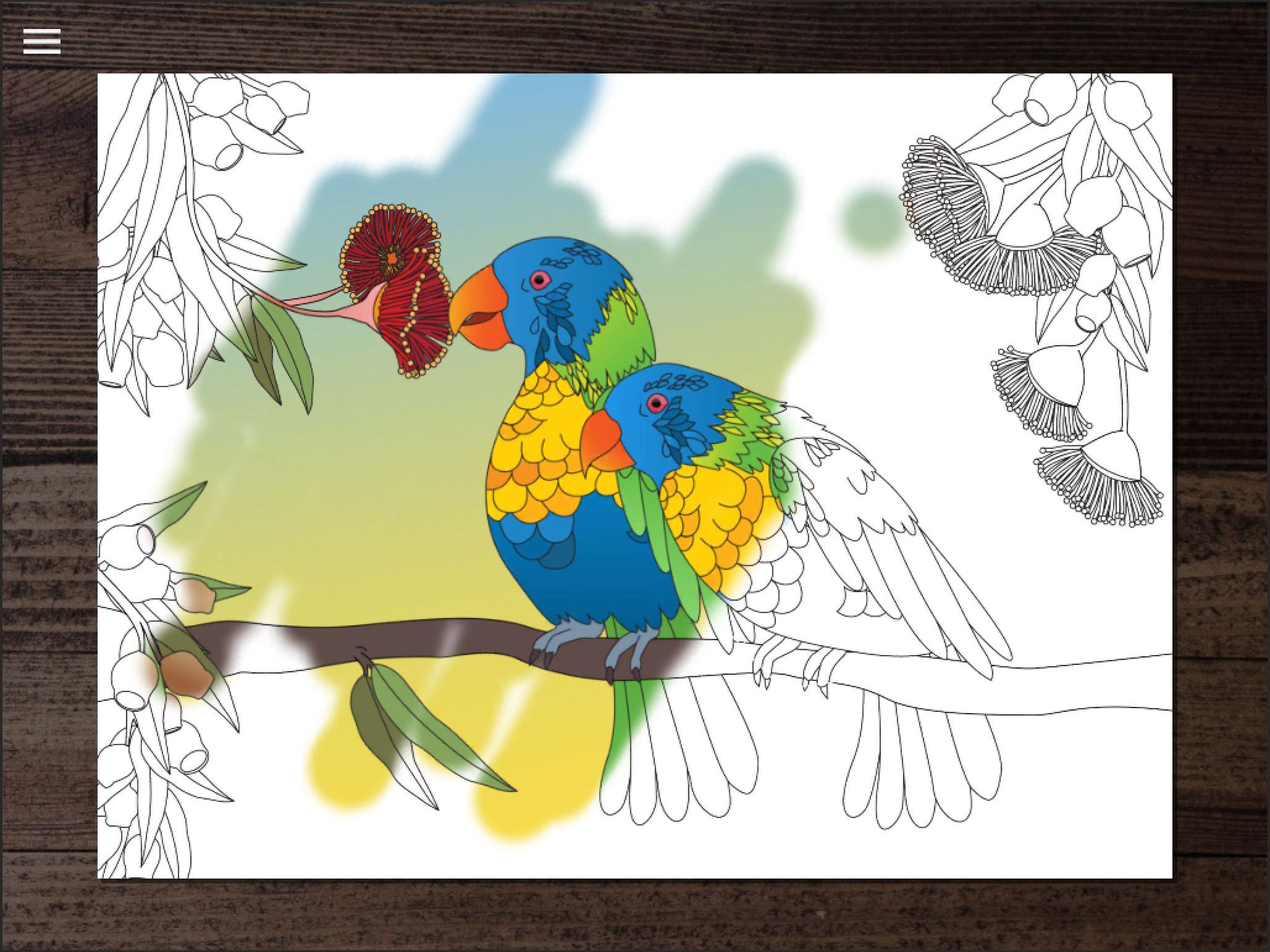 A Better Visit App Project coloring project