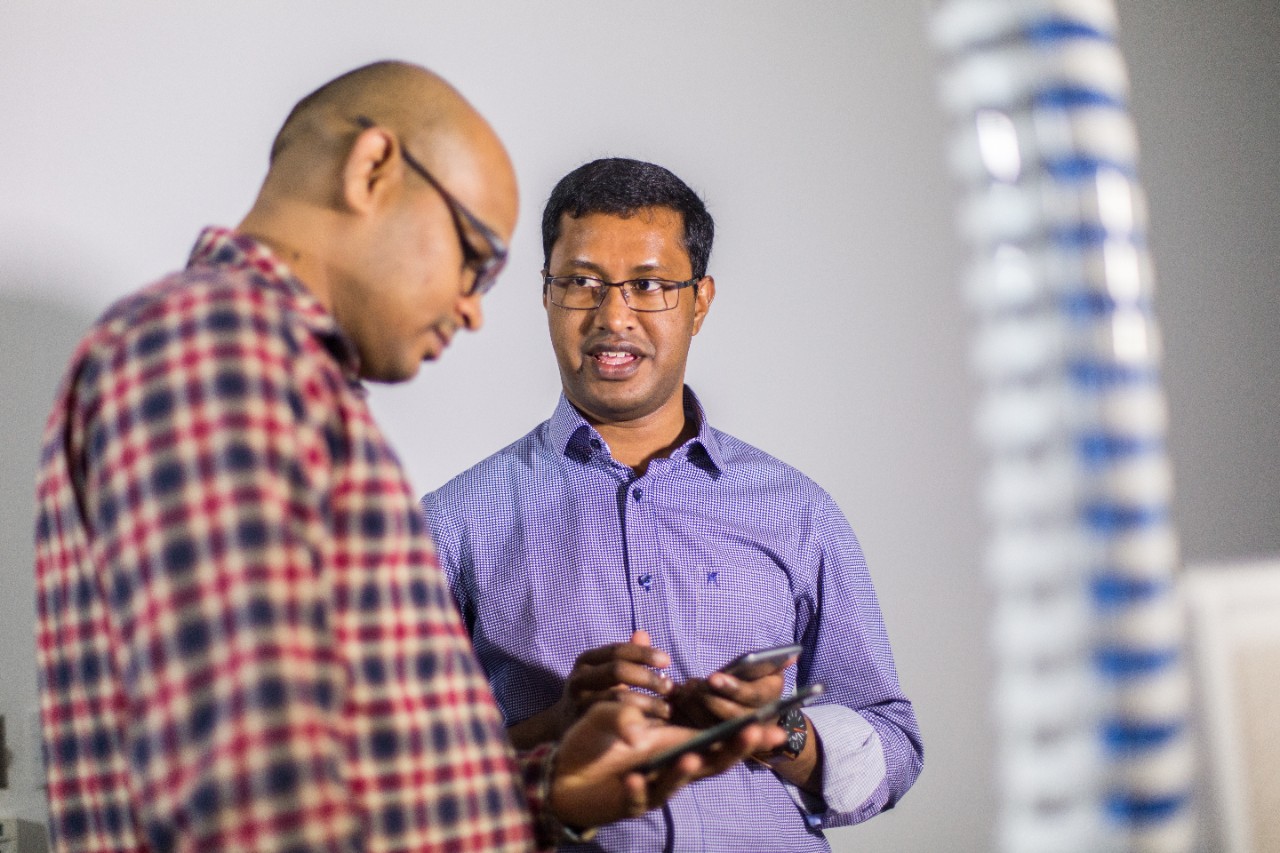 The Digital Innovation Lab team at work