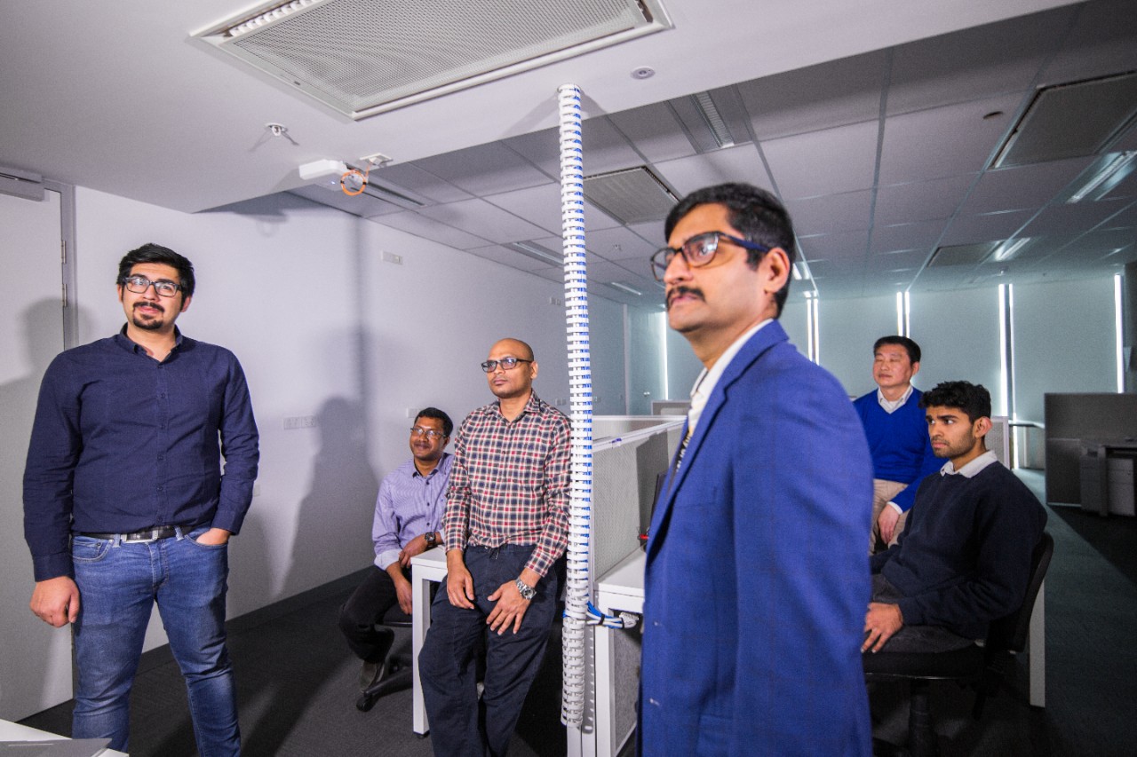 The Digital Innovation Lab team at work