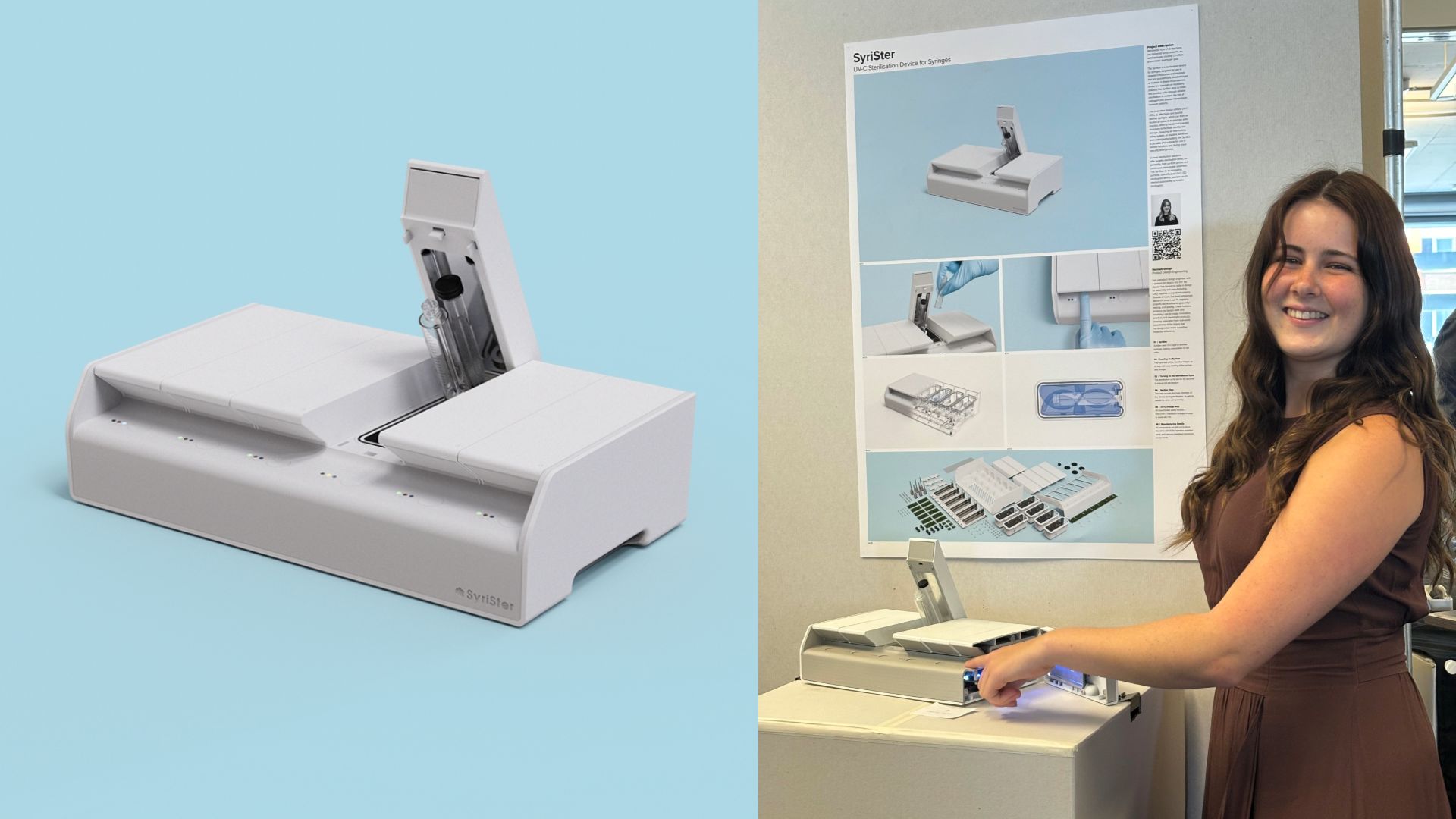 Hannah Gough has been named a national winner of the 2025 James Dyson Award