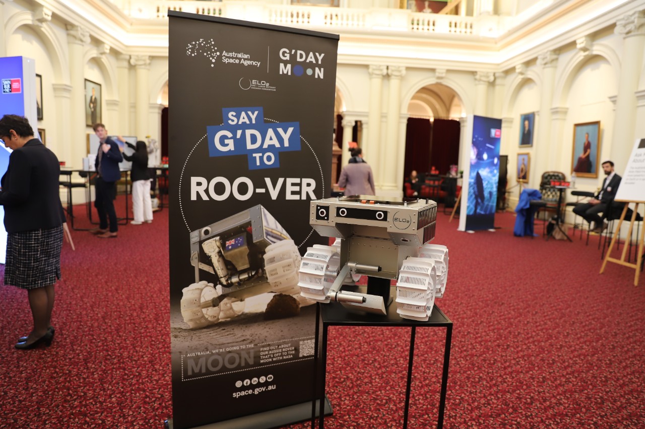 A model of Roo-ver – Australia’s first lunar rover