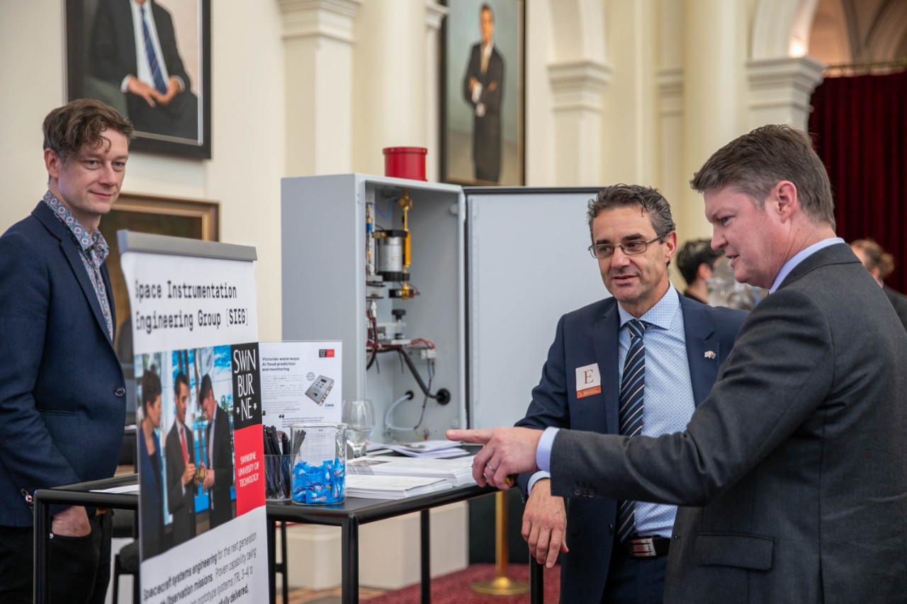 Space Instrumentation Engineering Group with Ben Carroll, Deputy Premier of Victoria