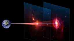 Image rendering of earth in space