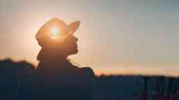 Silhouette of a woman