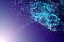 Abstract depiction of artificial neural networks.