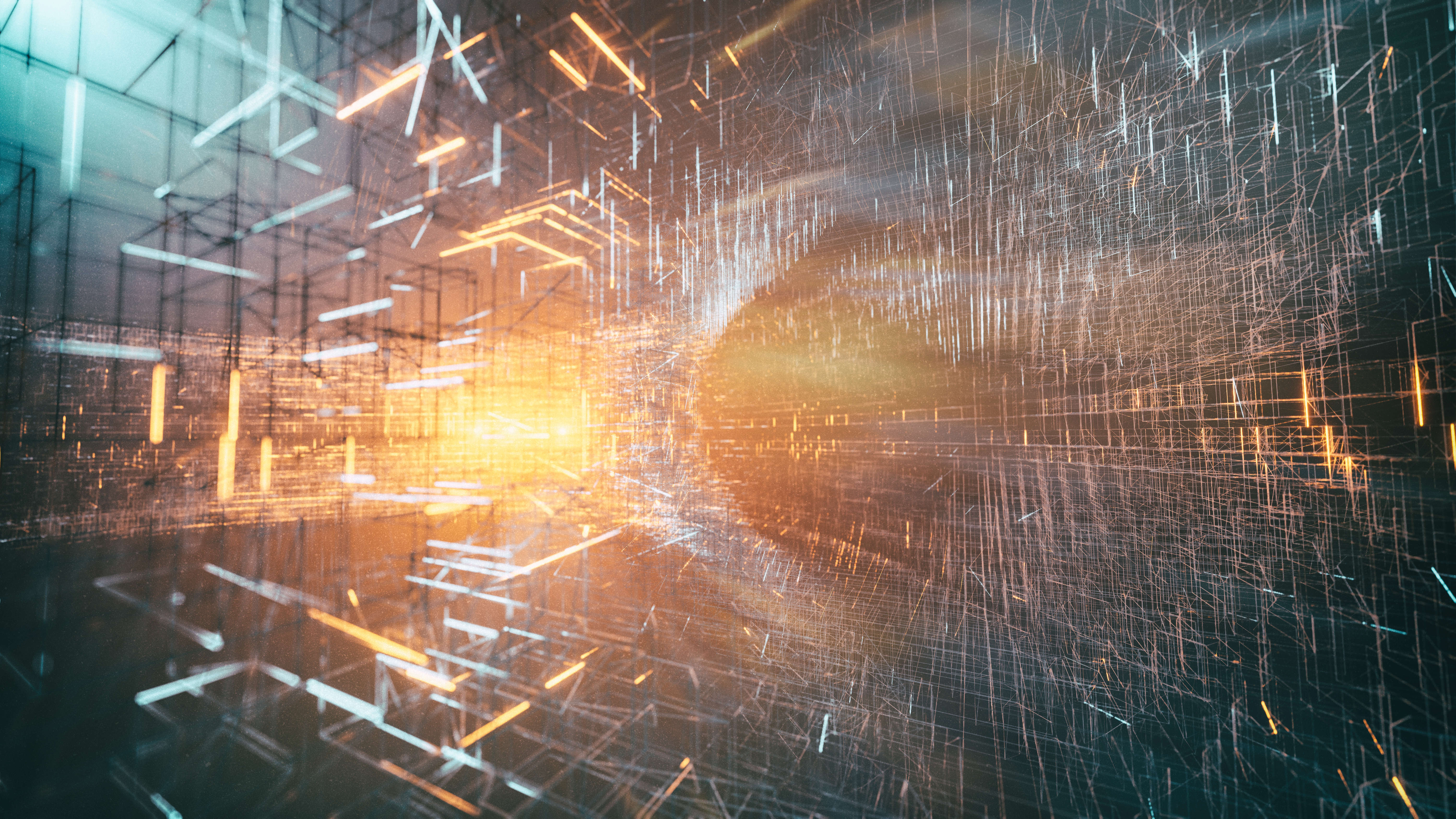 Nano technology abstract.