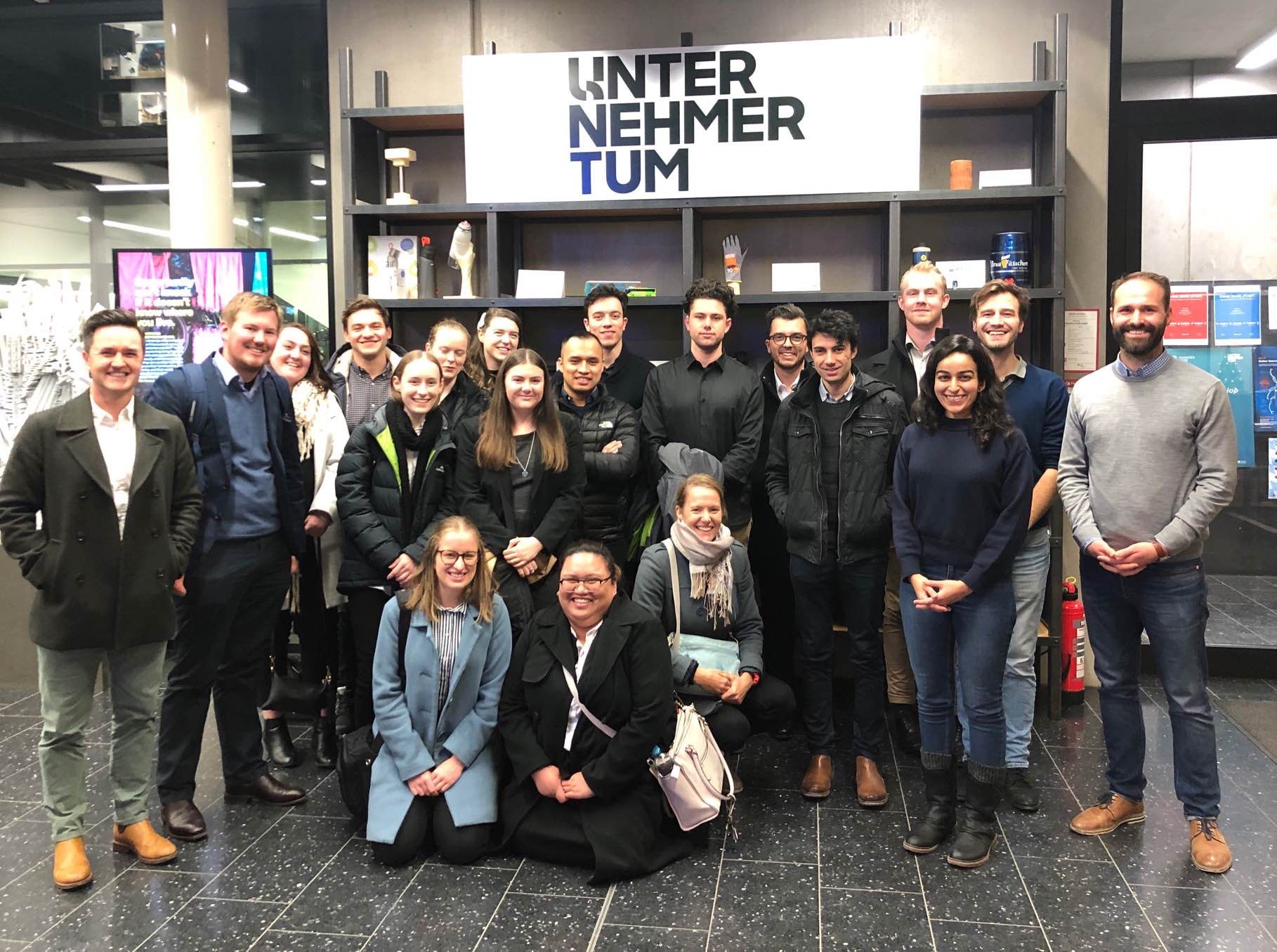 Participants of the Europe Student Tour in 2019