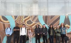 Group photo of Indigenous students who participated in Swinburne's Indigenous Astrophysics Work Experience program