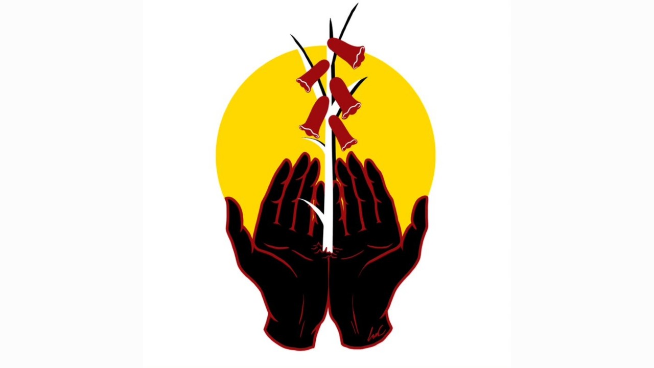 Student Isabeau Colls's design for 2020 NAIDOC Week Indigenous art competition