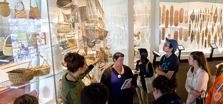 Visiting the First Peoples Exhibition, Bunjilaka Aboriginal Cultural Centre at Melbourne Museum