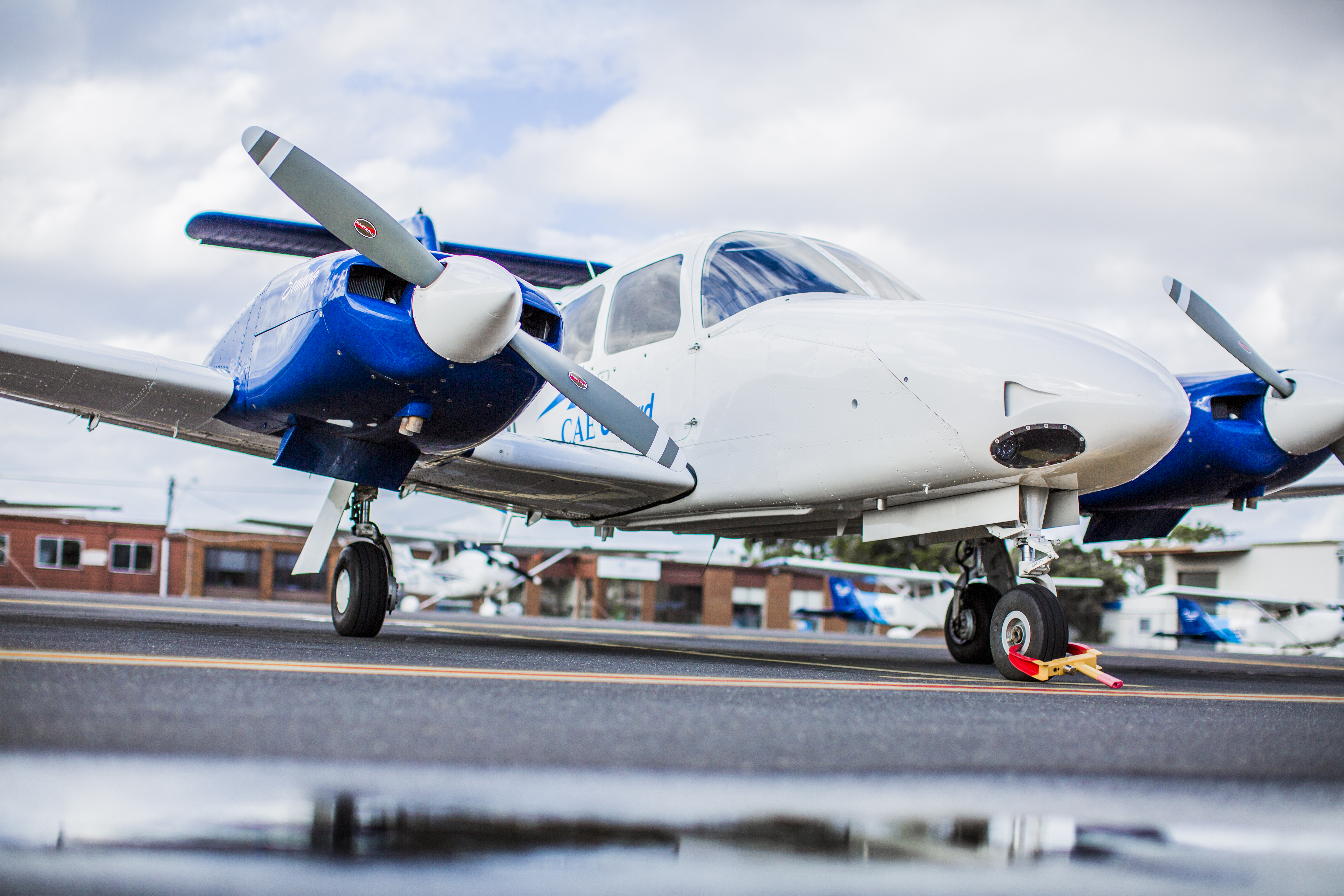 Aircraft at Moorabbin Shoot Aviation is ready for students to learn to fly