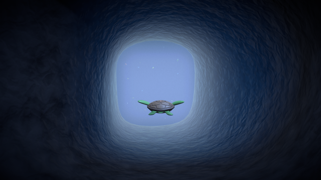 Screenshot of the Rainbow Reef Turtle Chief game